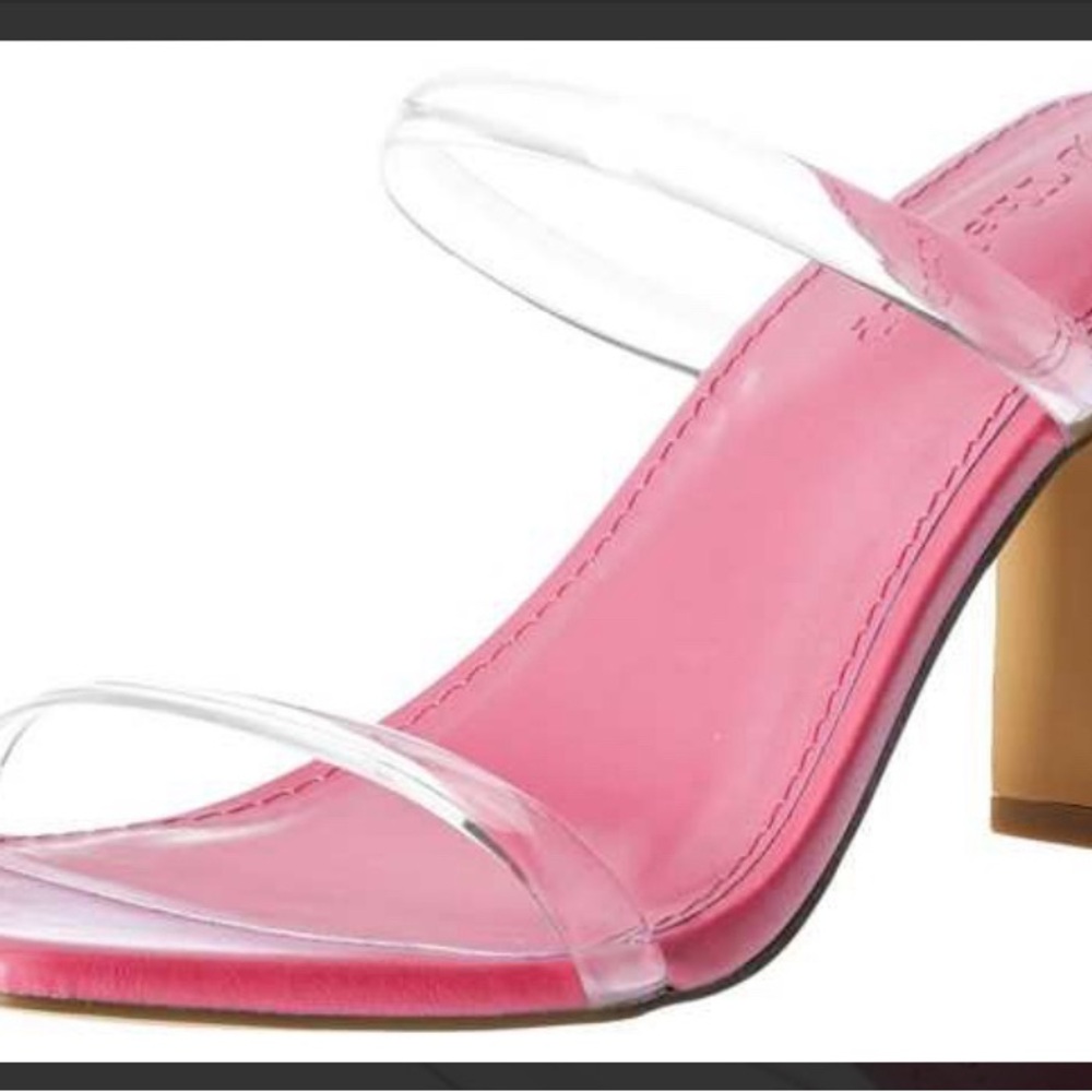 Pink Strappy Heels
